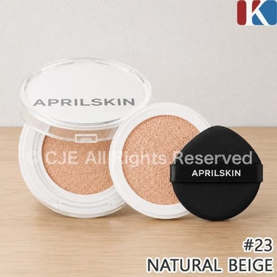 APRILSKIN Coussin de Neige Magique 12g + Recharge 12g #23 Beige Naturel K-Bea... - Photo 1/4