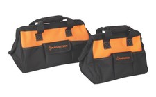 2‑Piece Tool Bag Set – 12" & 16" Heavy‑Duty Polyester, Padded Handles, Pockets