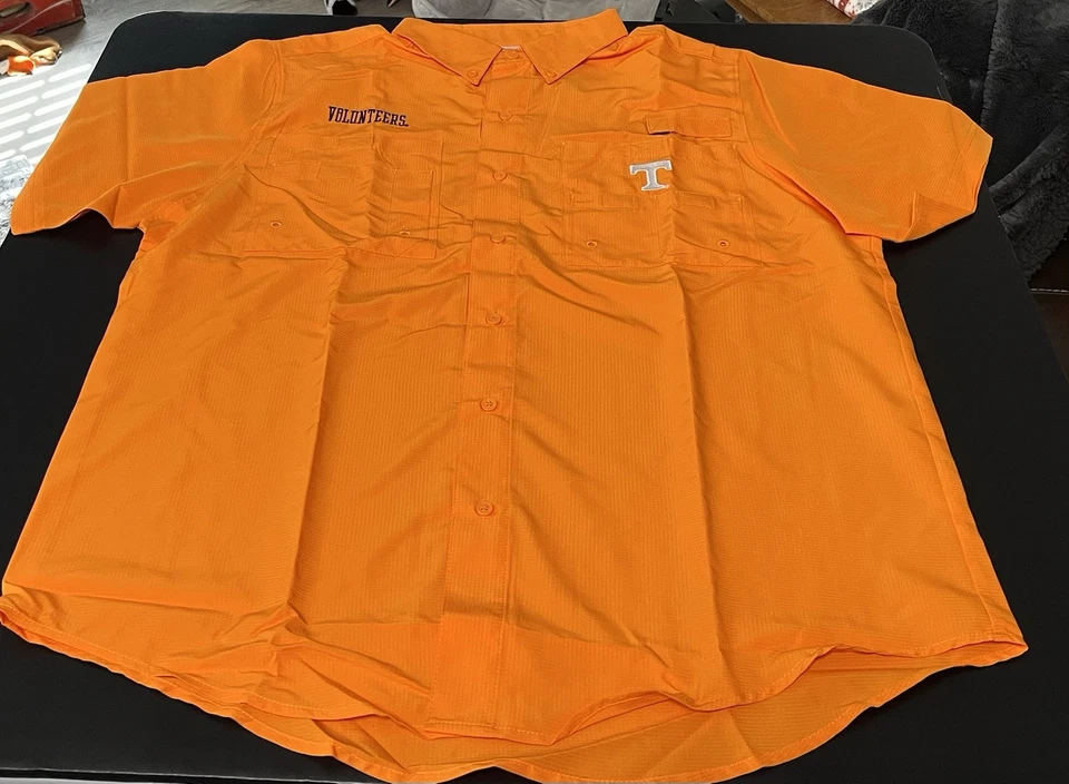 Nueva Camisa de Pesca ProEdge Tennessee Volunteers Grande Ventilada Ligera UPF 50 Foto 2 de 4