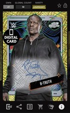 DIGITAL WWE SLAM 50cc R-TRUTH GOLD SIGNATURE COSMIC CHROME 25 LEGENDARY