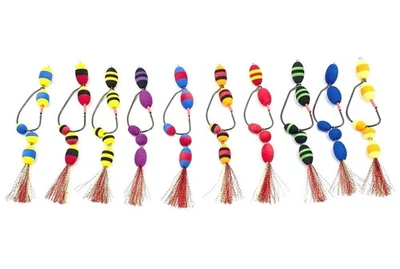 MIRACLE FISH 3-10 Zanderköder mit Krautschutz Zanderkiller Welsköder Raubfischköder Hecht