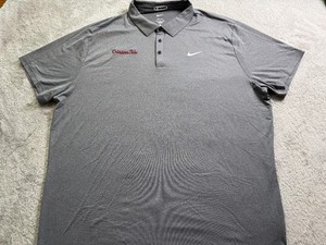 Nike Alabama Team Issued Gray Polo 3XL Discription 0306