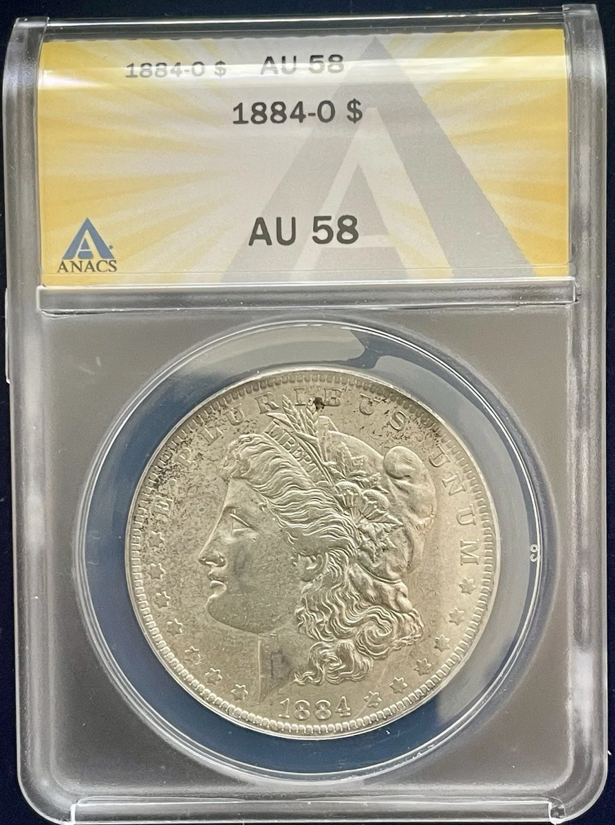 Silver ANACS 1884 Year Morgan US Dollars (1878-1921) for sale | eBay