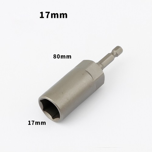 6mm - 19mm Tool Steel Deepening Nut Driver Bit Hex Non-Magnetic Socket Long 80mm - Picture 21 of 23