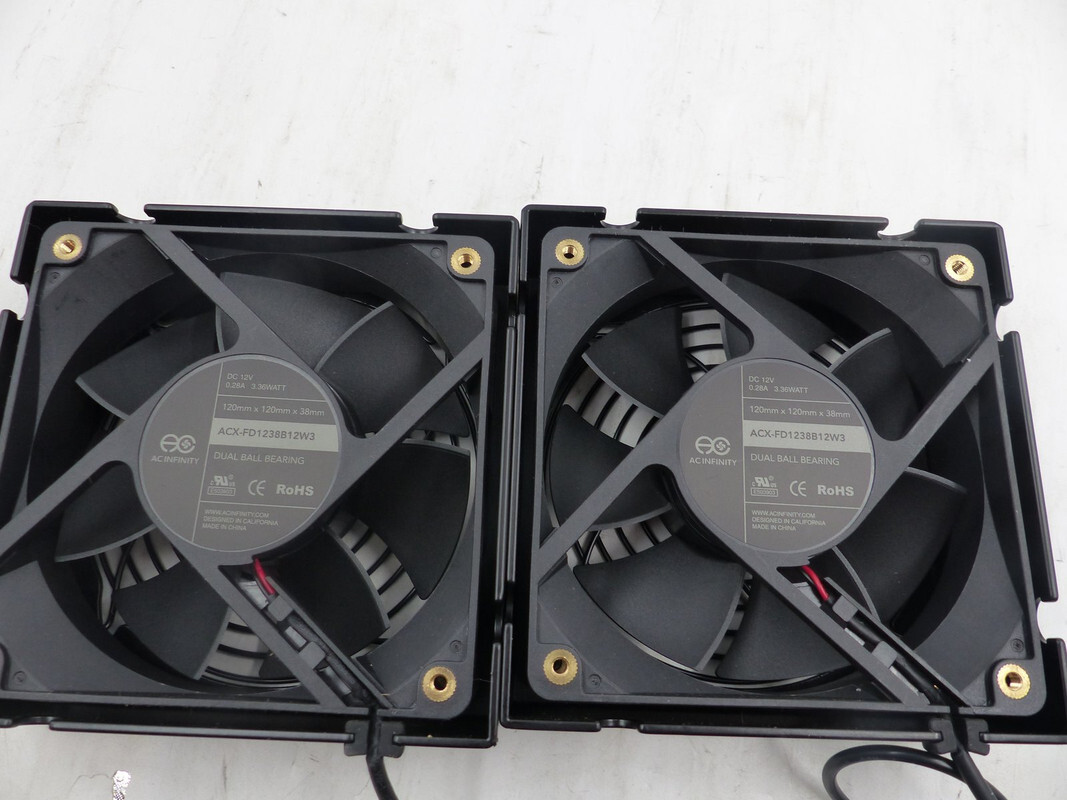 AC INFINITY ACRRF7 COOLING AV NETWORK 19" RACK RACK ROOFDUAL