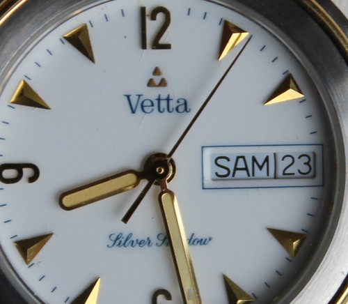 Vintage VETTA SILVER SHADOW DAY DATE aus den 90er Jahren near MINT - Bild 3 von 12