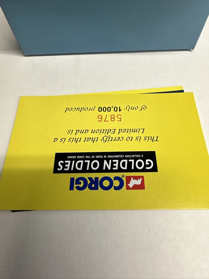 Corgi Golden Oldies Lim Ed Morris 1000 - Nestle's Die-Cast Scale Model Van NIB - Image 4 of 4