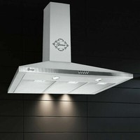 Gurari Gch 147 Edelstahl Dunstabzugshaube 60 Cm 1000M³/H Wandhaube Abzugshaube