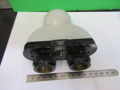 Mikroskop Teil Optik ZEISS Germany Binokularer Kopf Optik AS PIC #G2-A-64