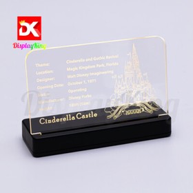 Display King - LED display plaque for Lego The Disney Castle 71040 (NEW)