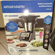 Robot Connecté MULTIFONCTIONS ARTHUR MARTIN MY GOURMET 1500 W , COMME NEUF !!!