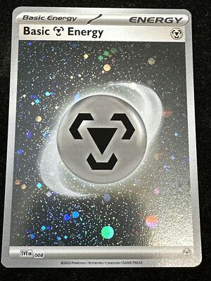 Pokemon 151 Holo Steel Energy Swirl Pixel Galaxy Cosmo Foil