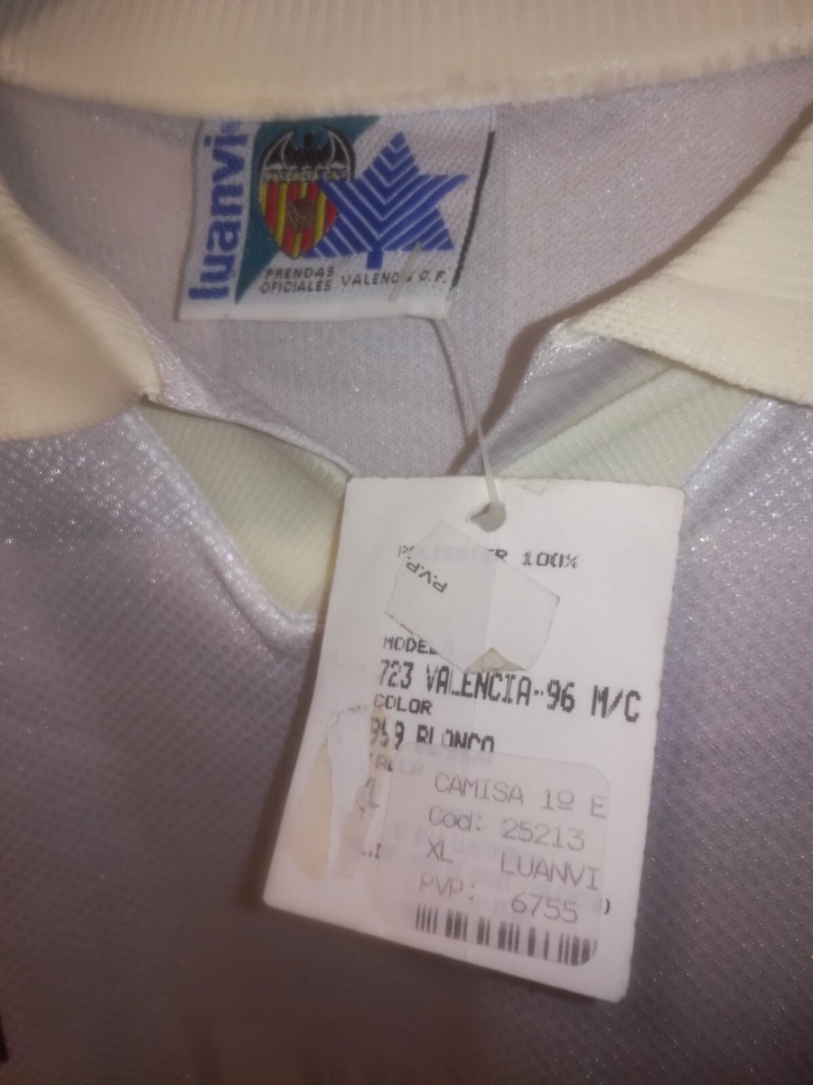 Maillot De Foot Vintage Valence CF 1996-1997 – Taille L – Occasion – Espagne