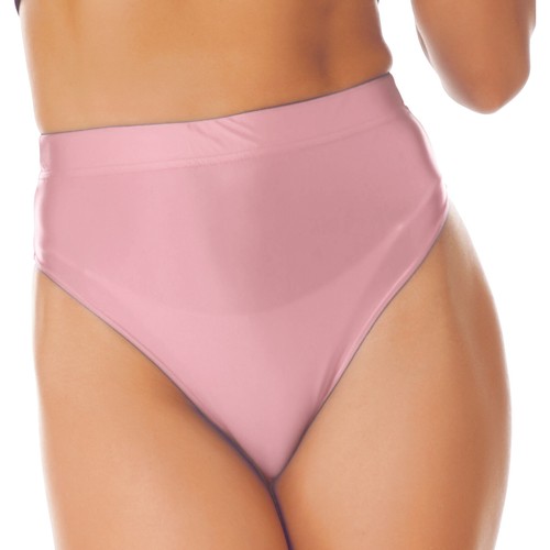 Damen Öl Slips High Waist Unterwäsche Shiny Shorts Thong String Tanga Höschen - Picture 58 of 78