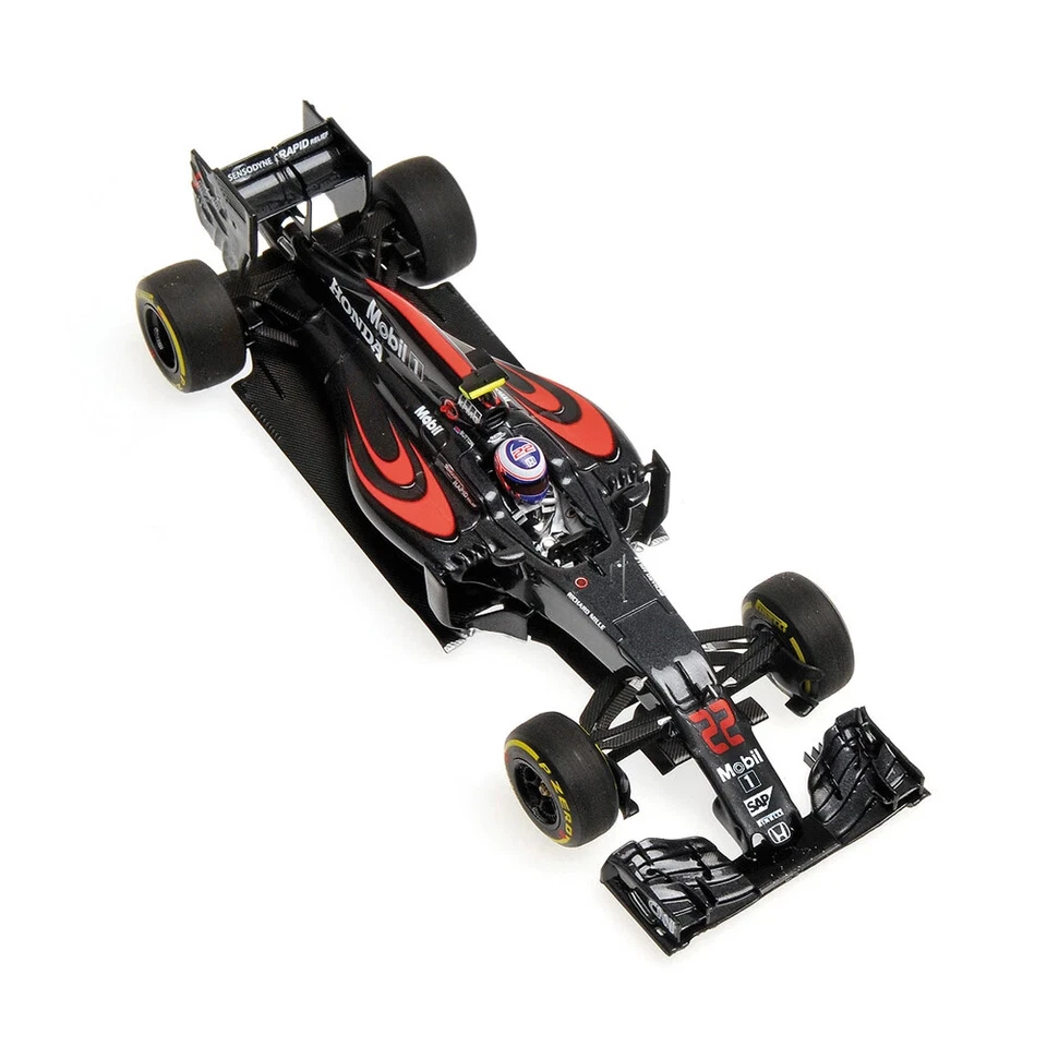 Mclaren MP4-31 Gp. Australia Nº 22 Jenson Button 2016, MINICHAMPS 1:43 - Immagine 2 di 3