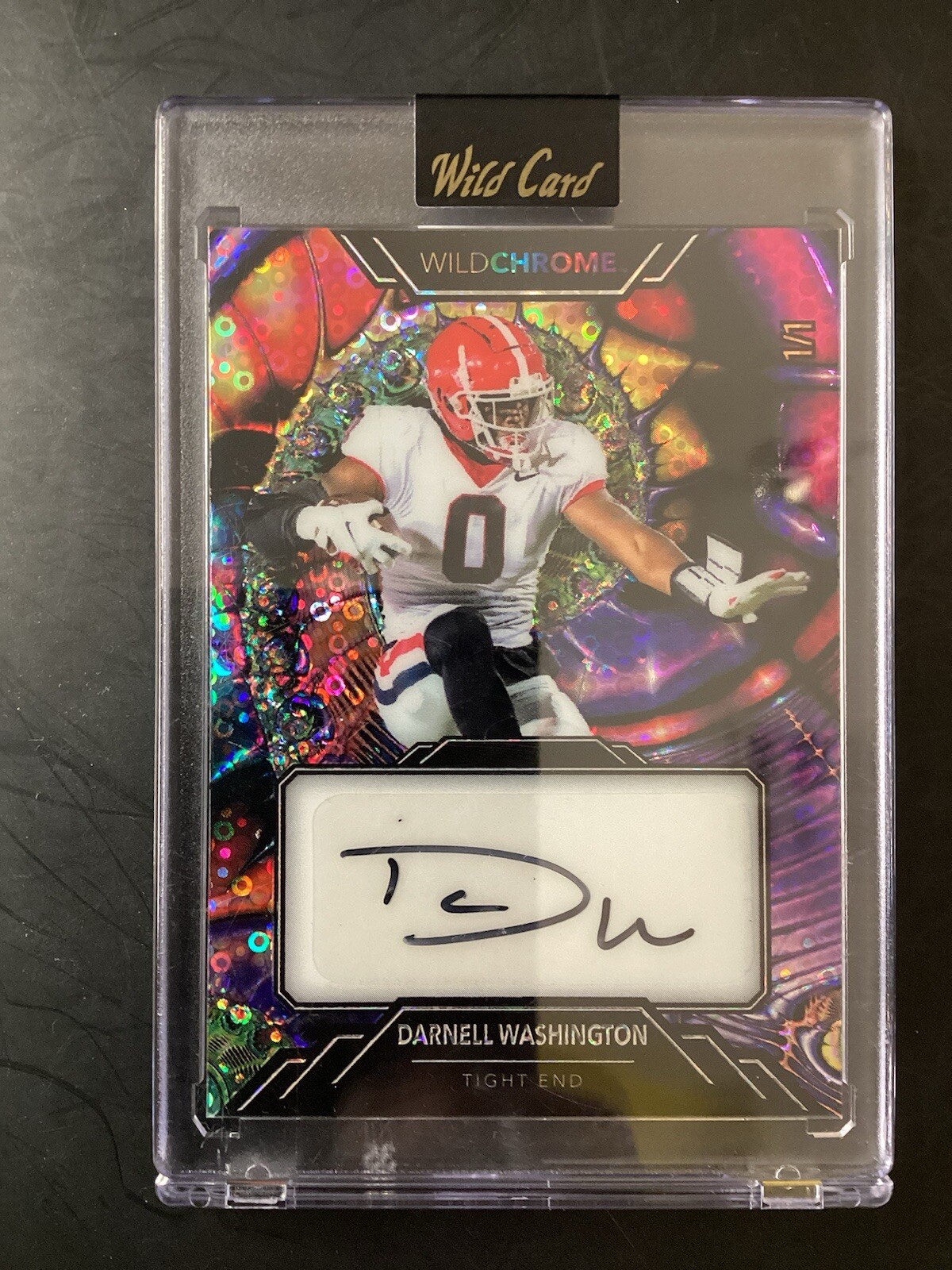 Darnell Washington Wild Card Chrome 1/1 Auto RC