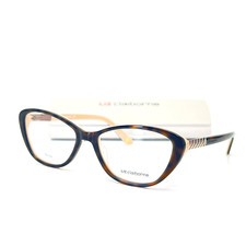 Liz Claiborne Eyeglasses L458 Hmv Brown Tortoise Cat Eye Frames 4916 135 Mm