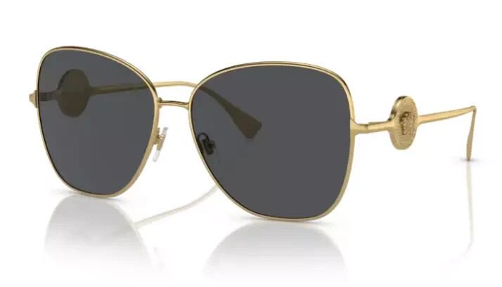Versace gold trimmed women’s sunglasses Versace VE2264 Sunglasses | LensCrafters main image 3