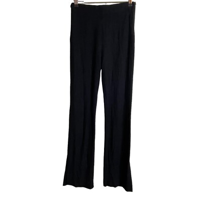Osklen Black Side Zippers Pants Women's Size PP