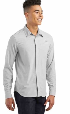 OR Men s Astroman L/S Sun Snap Shirt Long Sleeve Beige Size 2XL NWOT