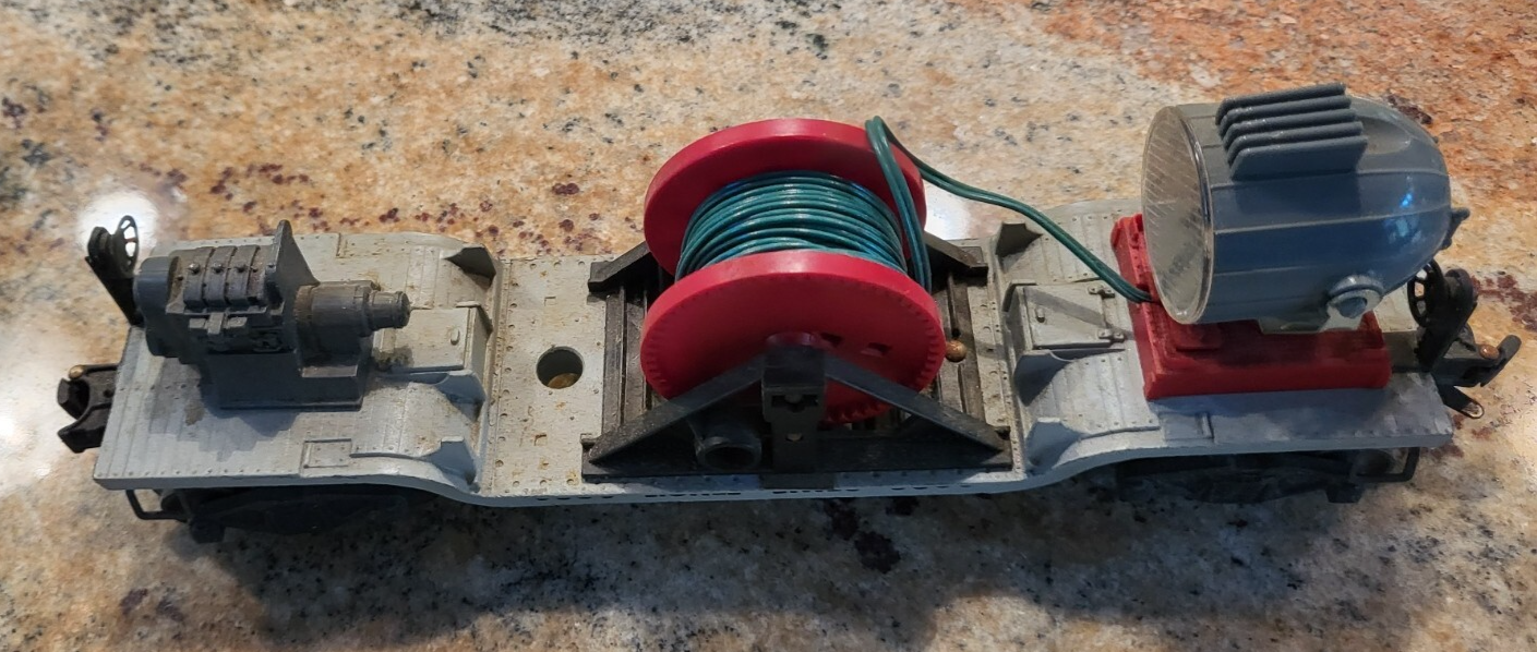 Lionel 3650 Searchlight Car 1956-59 Vintage Model Train Accessory