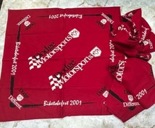 Vtg 2001 Lot 3 Biketoberfest Rally Dodge Motorsports 20" Sq Bandana Handkerchief
