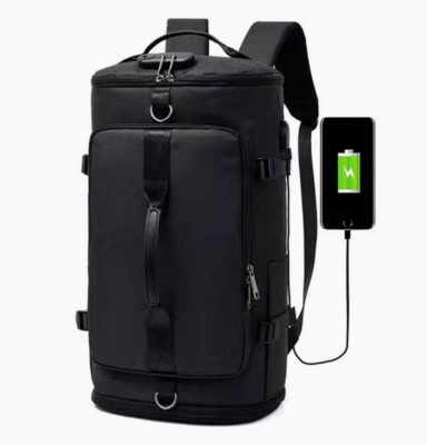 Herren Rucksack Damen Shwarz 35L Laptoptasche Wasserdicht Schulrucksack Backpack