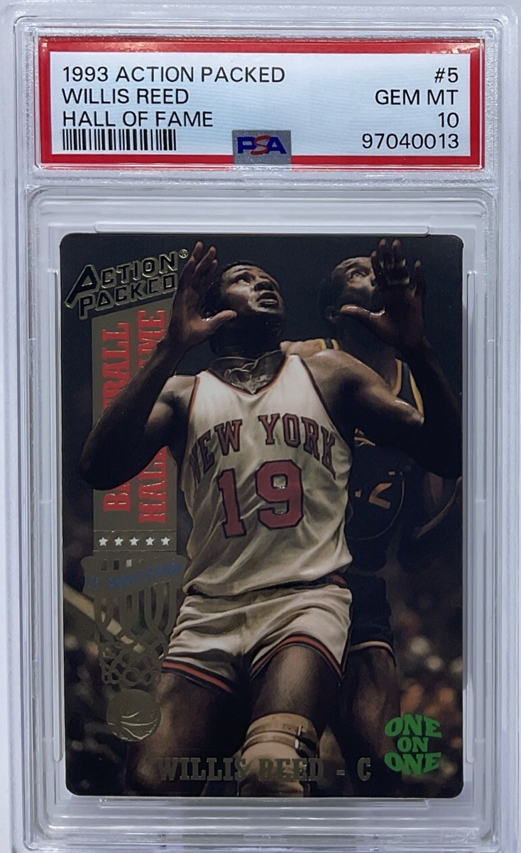 1993 Action Packed Hall of Fame - Willis Reed #5 for sale