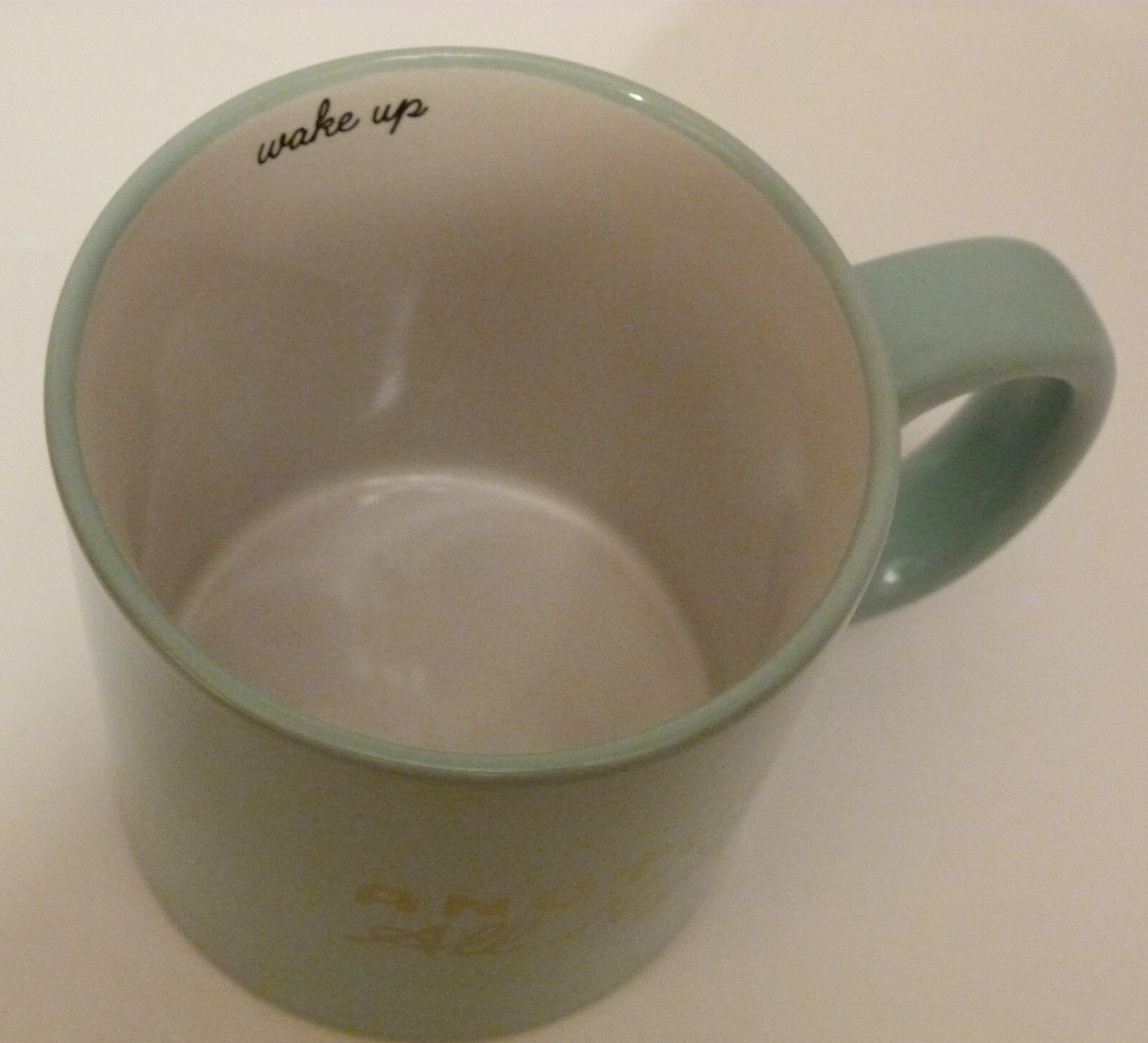 ROOBEE BY MARAMI Teal Green "Another All Nighter" Coffee Mug NOS eBay