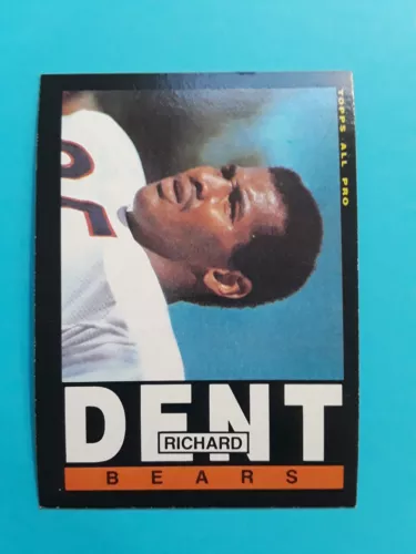 1985 Topps Richard Dent Rookie #24 football card Chicago Bears HOF