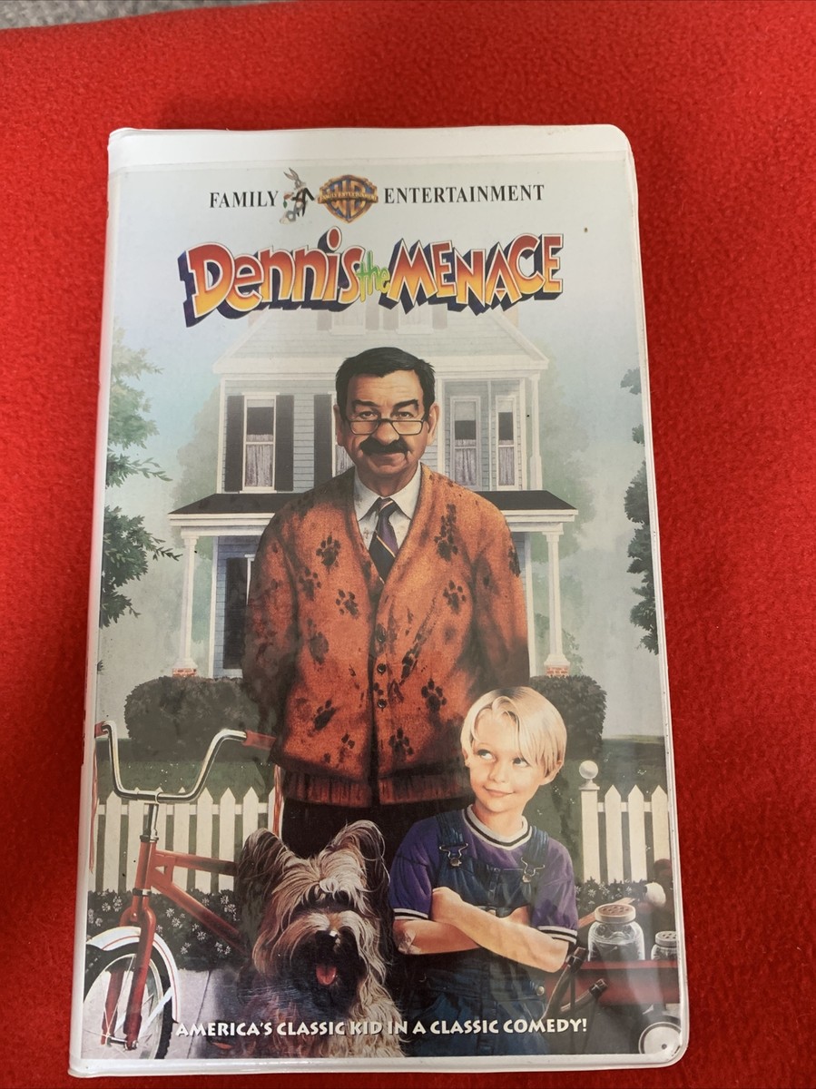 Dennis the menace Warner Bros. 1993 VHS tape funny! 85391700036| eBay