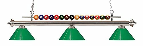 Z-Lite 170BN-PGR 3 Billiard Light - Picture 1 of 1