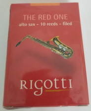 Rigotti Gold Alto Saxophone Reeds - 10 Per Box - Classic Cut