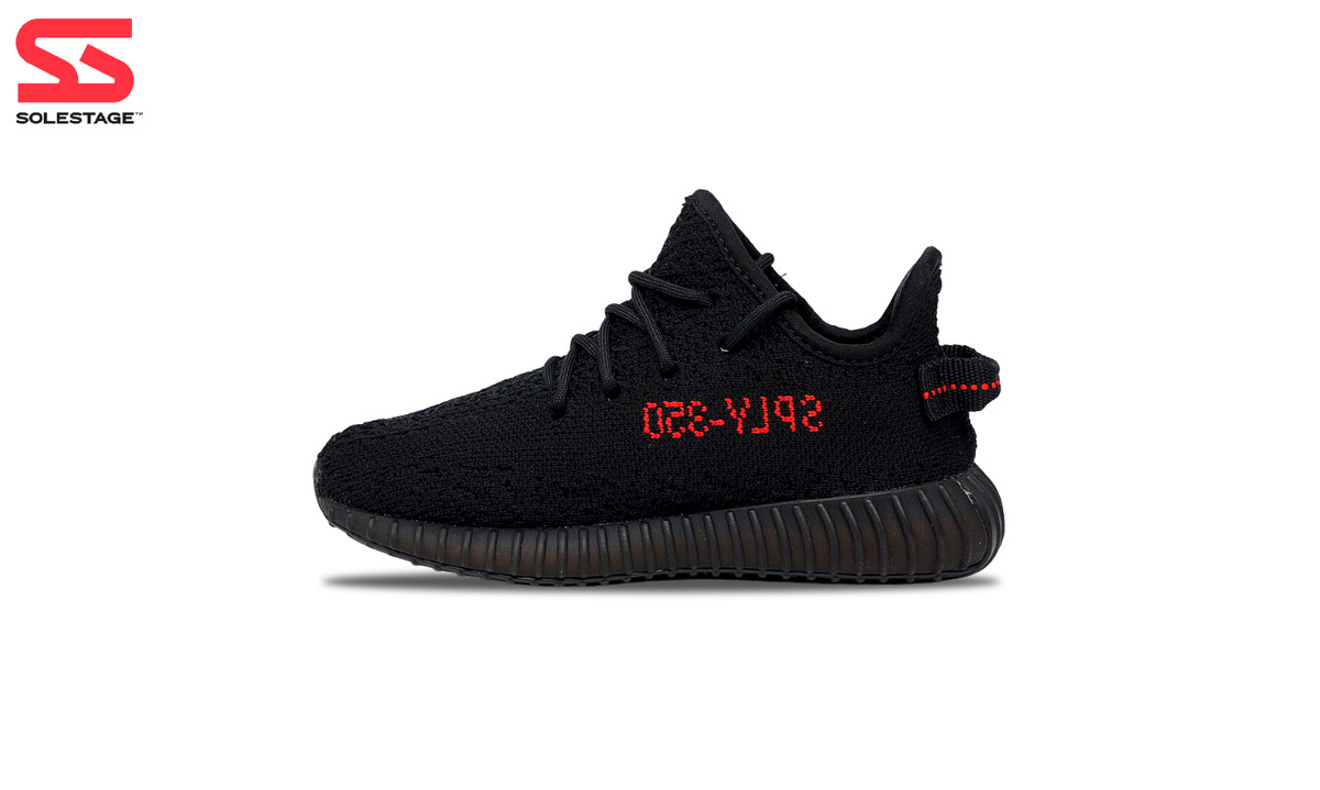 Arkæolog Fortære nød Adidas Yeezy Boost 350 V2 Bred Black Red (BB6372) Infant Size 5K-10K Shoes  | eBay