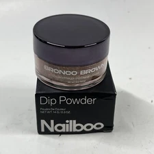 Nailboo Dip Powder - Bronco Brown N166 0.5oz ~ NEW W/ Box LIMITED EDITION