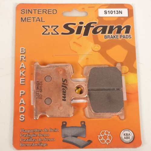 Plaquettes De Frein Sifam Pour BMW 1100 K Lt Abs 1992-1999 - Neufes, AVG/AVD, Métal Fritté, Garantie 2 Ans