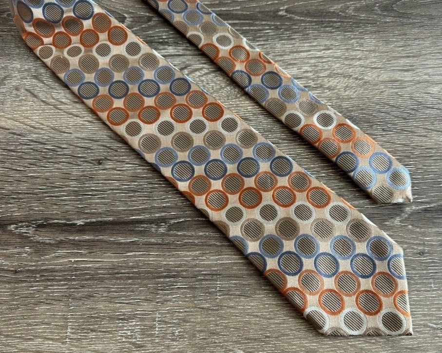 Michael Kors Multicolored Circle Pattern Men's Ne… - image 2