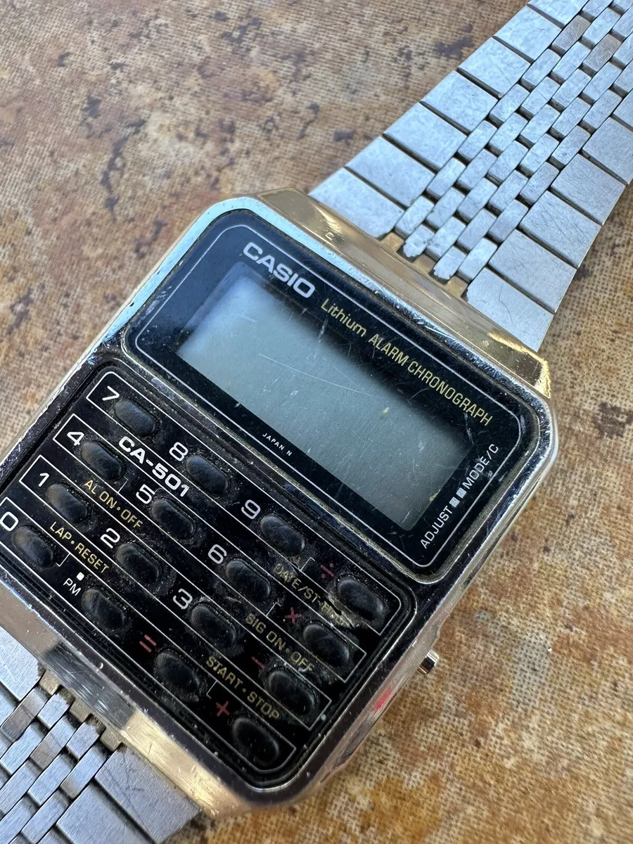 Casio calculator online watch battery