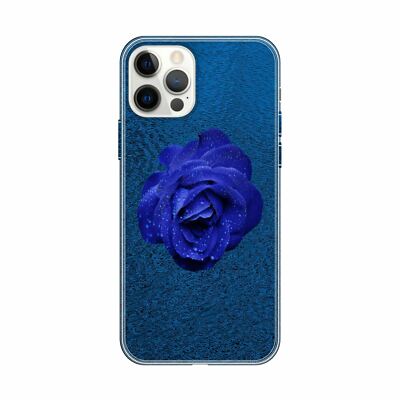Personalisierte Handy Hülle Weich Individuell Cover Blumenmuster - FLO29