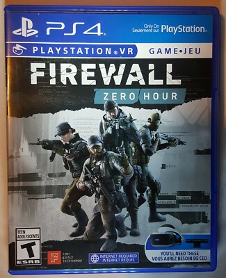 Firewall Zero Hour 2018( PlayStation/ PS4) VR, Sanitized/ Cleaned