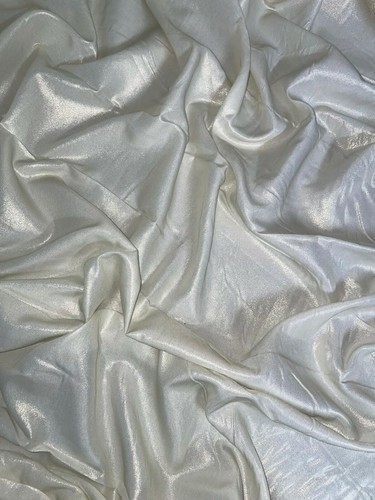 Polyester shimmer bridal dress fabric 147cm wide (dress, wedding, lining. etc) - Picture 13 of 43