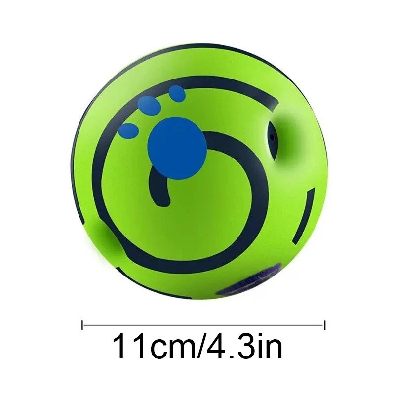 PREMIUM Wobble Wag Giggle Ball para cães brinquedos interativos para cachorros - Imagem 3 de 4