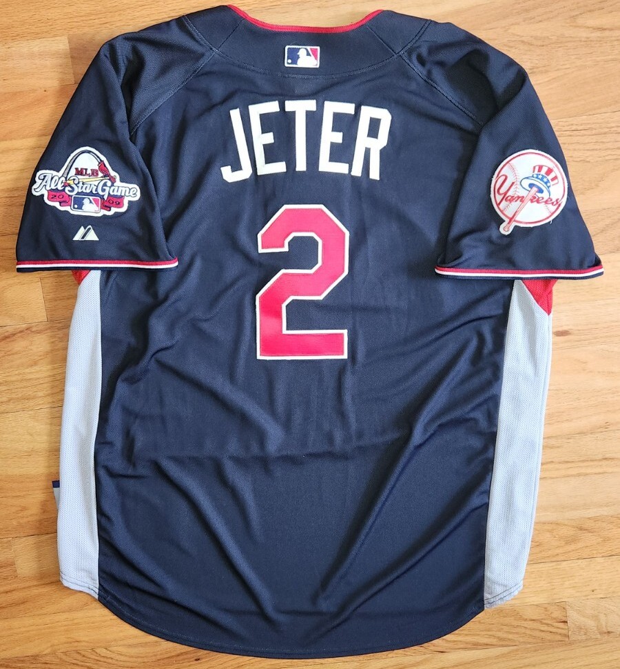 WOW* New York YANKEES JETER All Star 2009 Jersey Men XL