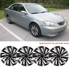 For 1996-2006 Toyota Camry 4pcs 15 Wheel Covers Rims Hub Caps R15 Steel Wheel For 1996-2006 Toyota Camry 4pcs 15 Wheel Covers Rims Hub Caps R15 Steel Wheel