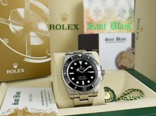 ROLEX - 40mm Stainless Steel Submariner Black Dial w/ Card 114060 - SANT BLANC 2