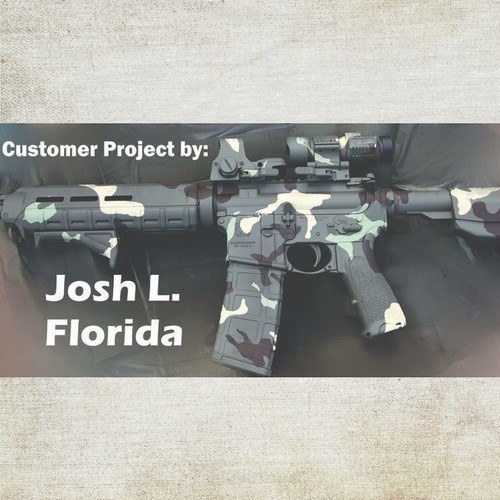 Rifle Stencils Woodland Camo High Heat Vinyl Stencil Cerakote Stencil eBay