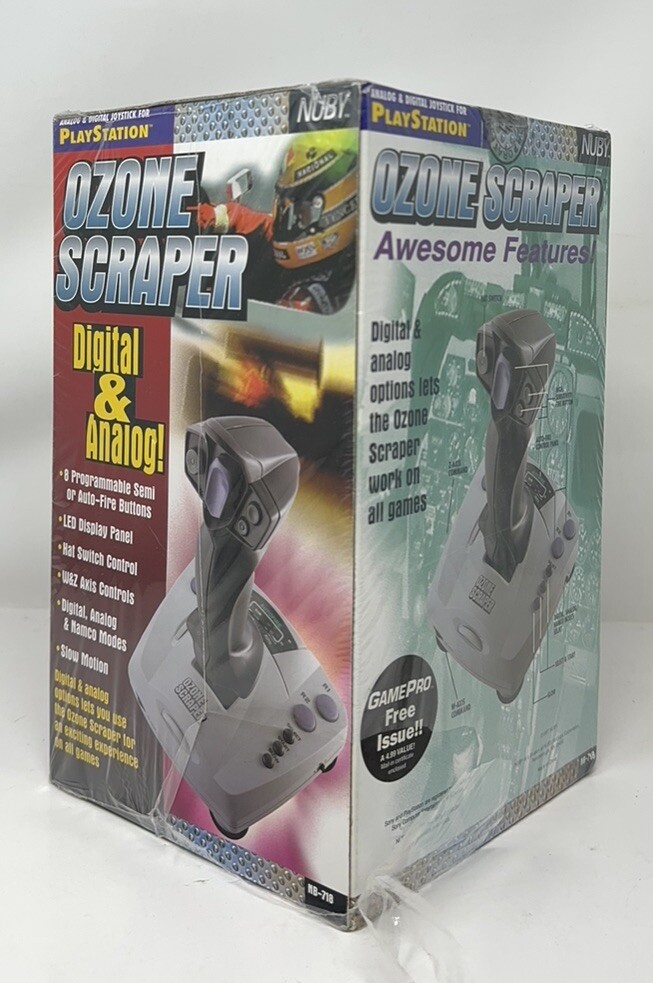 Ozone Scraper Playstation Nuby Digital Analog PS1 Joystick Ozone Scraper Playstation Nuby Digital Analog PS1 Joystick