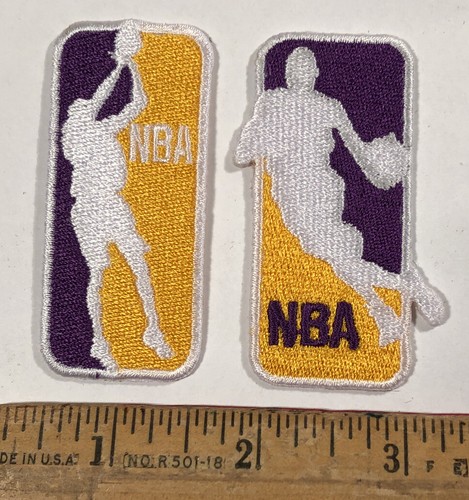 Logo Kobe Bryant Iron On Patch Los Angeles Lakers Kobe Bryant NBA