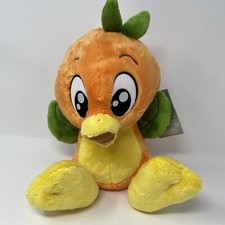 NEW - Disney Parks Scented Florida Orange Bird Big Feet Plush Toy 10