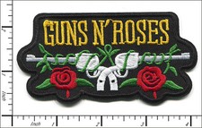 22 Pcs Embroidered Iron on patches Guns N Roses Metal Rock Band 102x52mm AP056nE